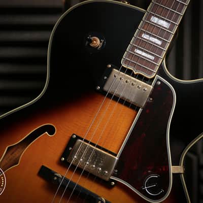 Epiphone Joe Pass Emperor II Sunburst Made in Korea image 2