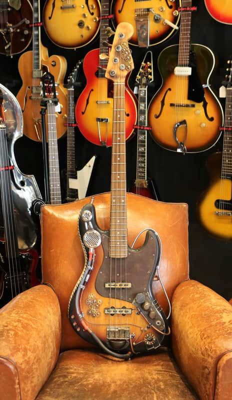 Luthier "Madmax" JB Steampunk 2000s Sunburst image 1