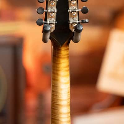 Cedar Mountain 2024 Engelmann Spruce/Big Leaf Maple Black Top Octave Mandolin w/Tobacco Sunburst #3069 image 13