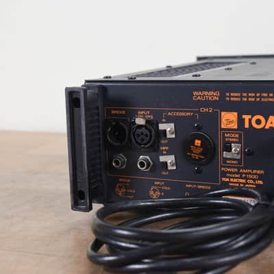 TOA P150D 2-Channel Power Amplifier (church owned) CG00NYQ | Reverb