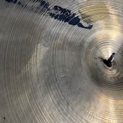 Zildjian - 20" A Medium Ride Cymbal 2168g 1970's image 7