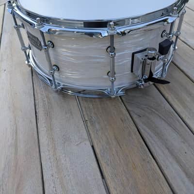 Highwood Snare Drum 1976 Legacy Beech 14x6 2015 - Vintage Cream Oyster image 3