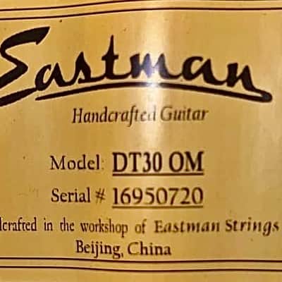 Eastman OM Double Top 2019 image 6