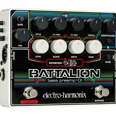 Electro-Harmonix Battalion Bass Preamp/DI Pedal image 2