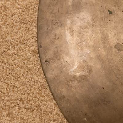 1920s Zildjian K Constantinople 16" Piatti Cymbal 1518g image 2