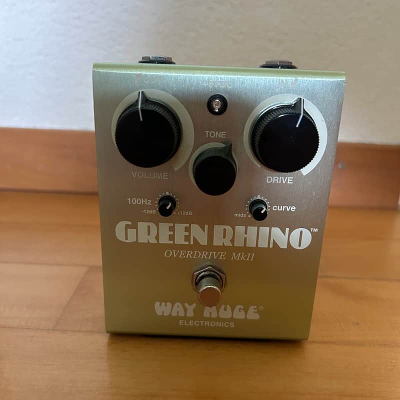 Way Huge WHE202 Green Rhino Overdrive MkII 2011 - 2019 - Green image 1