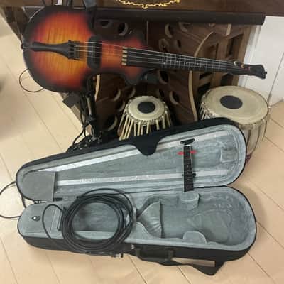 Cantini X-Evon Electric / MIDI Violin 5-String Sunburst (Fretless) image 3