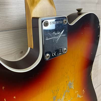 Fender Custom Shop 1960 Telecaster Custom Heavy Relic - Chocolate 3-Tone Sunburst image 21