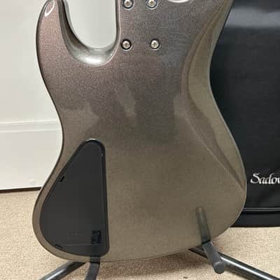 Sadowsky MetroExpress Hybrid P/J 4 String Bass w/Maple Fingerboard 2024 - Silver Metallic image 4