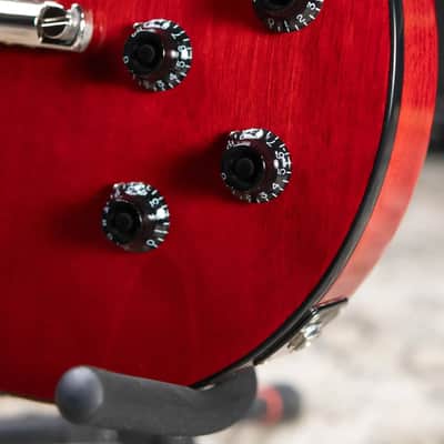 Gibson Les Paul Standard 50s Mahogany Top Electric Guitar - Vintage Cherry with Hardshell Case image 13