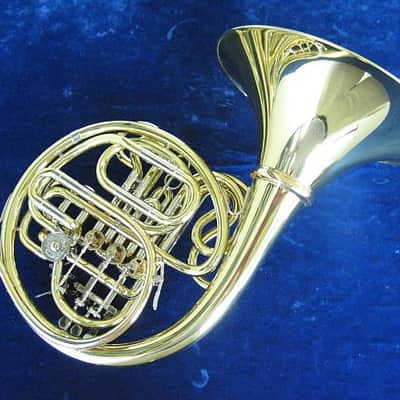 New Alexander 103MAL-HG Double French Horn in Yellow Brass, Hand Hammered Bell Spout, Detachable Bell Flare;with Mouthpiece,Care Kit image 11