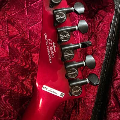Jackson Pro Series Phil Demmel Signature Demmelition Fury PD Red Tide Fade image 6