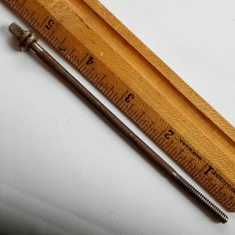 Leedy 10-24 1+Nickel 5 1/16"Tension T-Rod Snare/Tom Drum Vintage20s Indianapolis image 1