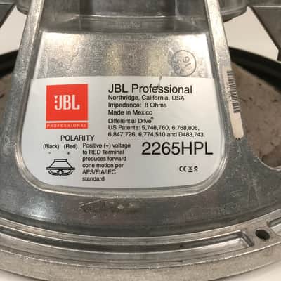 Jbl 2265HPL 15" Speaker 8 Ohms Woofer for JBL VTX 915M SRX 715 image 6