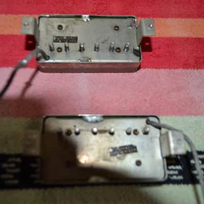 Gibson P.A.F. Pick ups Original 1961 Set! ( Nickle) image 1