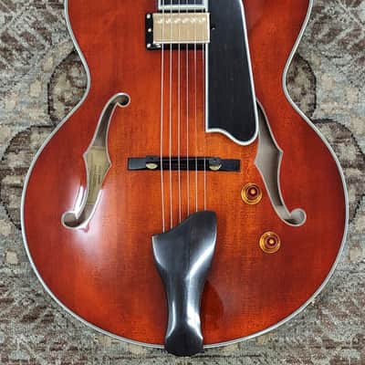 Eastman T146SM All Solid Thinline Archtop Electric Guitar w/ Case, Setup #1192 image 2