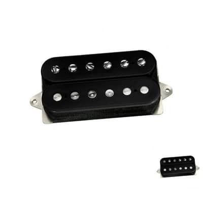 DiMarzio DP290 Fortitude Bridge Humbucker Black with chrome poles - NEW image 1