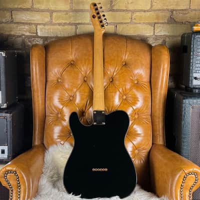 1996 Fender Custom Telecaster TLG Vintage Limited Edition MIJ Made In Japan Black 50th Anniversary Model Electric Guitar W/ Original Hardshell Case & Paperwork! image 2