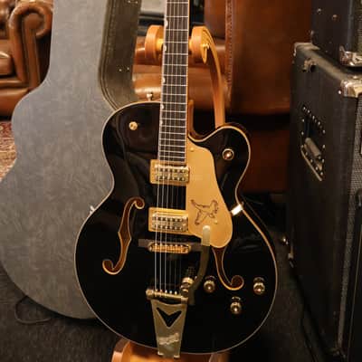 Gretsch Synchromatic Falcon Hollow Body Single-Cut with Bigsby Black image 1