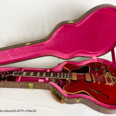 Gibson Custom Shop Murphy Lab Back To The Future '55 ES-345 "Reissue" Light Aged 2025 - Cherry Red image 9
