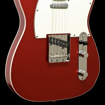 Fender Japan Vintage 62 Telecaster Custom Bound Edges Candy Apple Red image 4