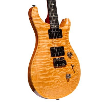 PRS Limited Edition Custom 24 Electric Guitar, Natural Quilt Artist Top, Natural image 3