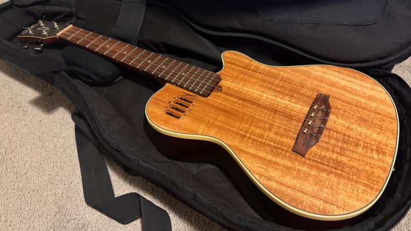 Godin MultiUke Koa HG with Electronics 2010s - High Gloss image 1