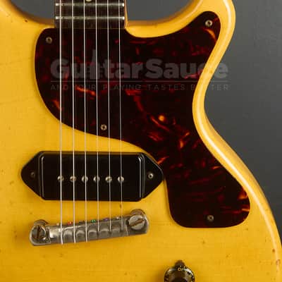 Immagine Gibson Les Paul Junior Original Vintage 1960 - TV Yellow (COD 2060VG) - 4