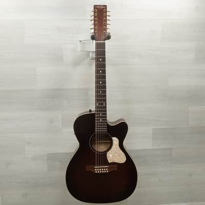 Used Art & Lutherie Legacy 12 Cw Presys II Solid Top Acoustic Guitar Bourbon Burst image 14