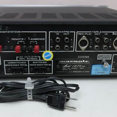 MARANTZ 1070 INTEGRATED AMPLIFIER FULLY SERVICED RECAPPED EXCELLENT CONDITION image 10