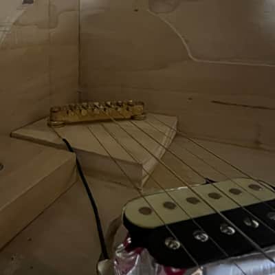 Vulture Amplification Sympathetic Guitar Cabinet 2000 ish - Cream Tolex image 10
