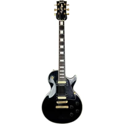 Burny RLC-55 Les Paul Custom 2009 - Black image 3