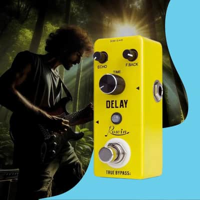 Rowin LEF-314 Delay Effect Pedal,Analog circuit Delay pedal,price include the import duty to US buyer image 7