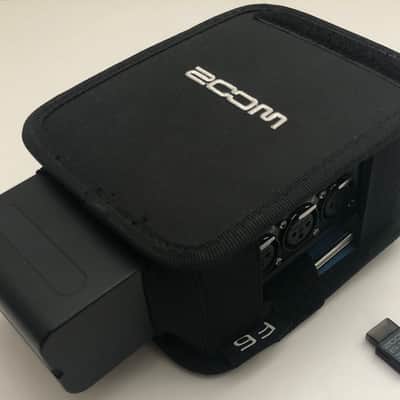 Zoom F6 Multitrack Field Recorder w/ BTA-1 Wireless Adapter, carrying case, and battery image 15