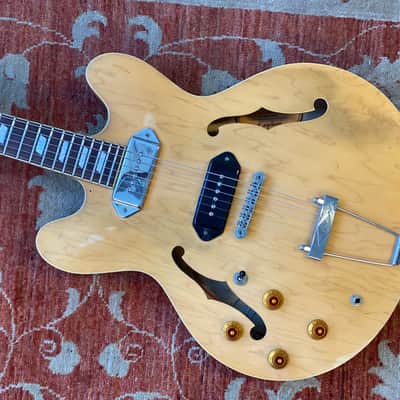Epiphone Casino - Lefthanded w/ Gibson Bridge P90 image 1