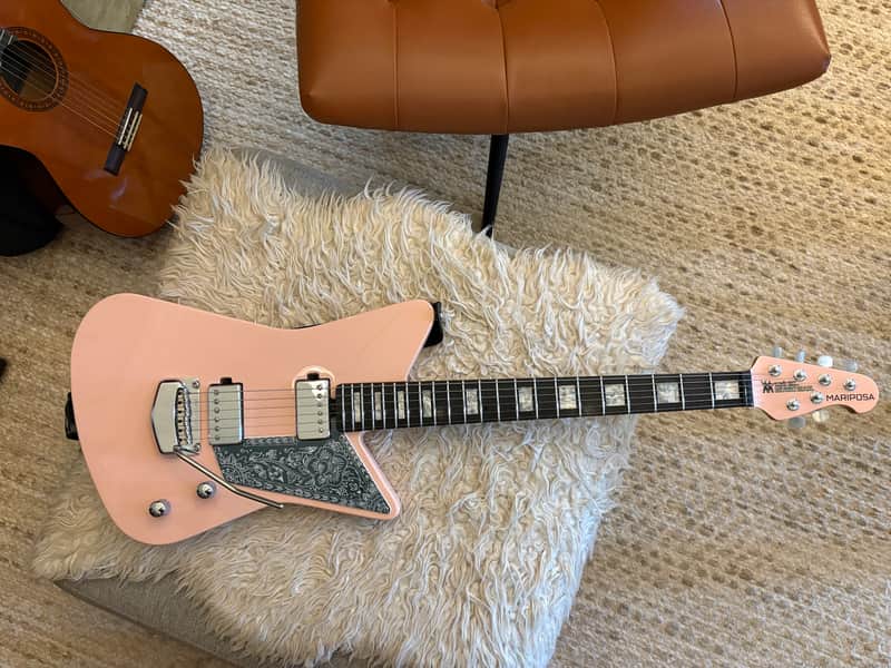 Ernie Ball Music Man Mariposa 2021 - Pueblo Pink image 1