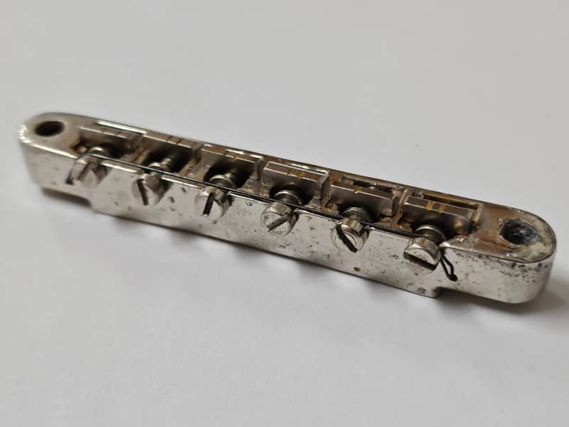 Gibson Vintage 1960's Patent Number ABR-1 Chrome/Gold Bridge ES Les Paul SG 1965 1966 1967 1968 1969 image 1