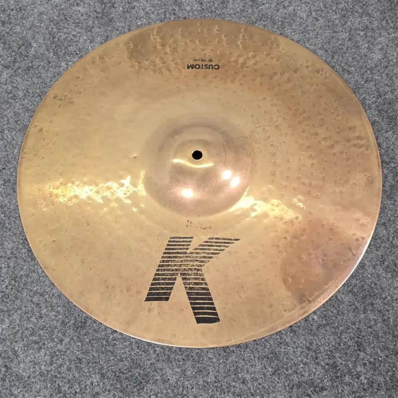 Used Zildjian K Custom Ride Cymbal 18" - Good image 1