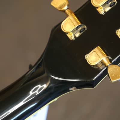 1976 Gibson Les Paul Custom Electric Guitar Black Ebony + OHSC image 19