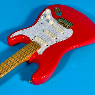 Fender Custom build partscaster 2012 - Fiesta Red image 5