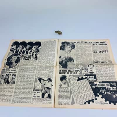 Vox Teen Beat Newspaper (Vol. II, No. 2) 1967 image 9