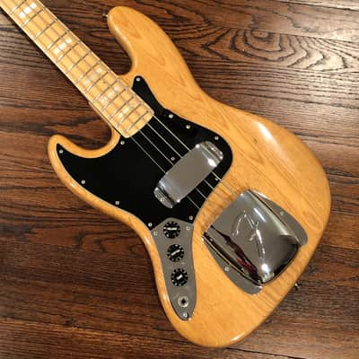 Fender Lefty Jazz Bass 1979 Natural w/ Manual & Tags image 1