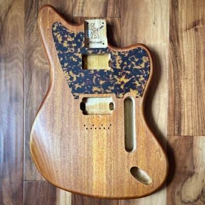 Warmoth Jazzcaster / Telemaster Offset Body - Natural image 3