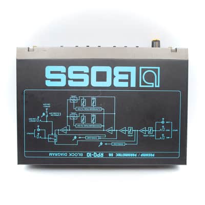 Boss RPQ-10 Preamp / Parametric EQ Made in Japan Guitar Effect Processor Micro Rack Series image 9