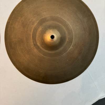 Vintage Zildjian 14” Hi-hats 927/958g 1960’s image 3