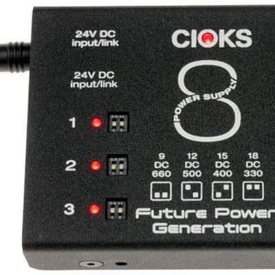 CIOKS C8e Pedal Power Expansion WATCHLIST OFFER! Expand Your DC7⚡Switchable Outputs:9,12,15,18Volts +Cables image 2
