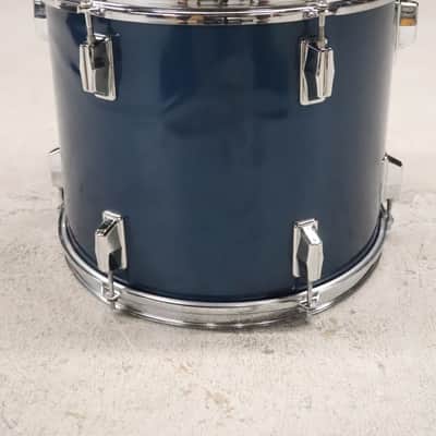 Percussion Plus 12X14 Rack Tom Drum Blue image 4