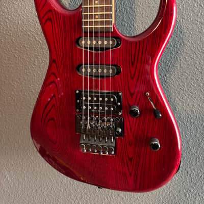 ESP Mirage 90's - See Thru Red image 4