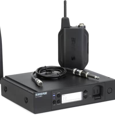 Shure GLXD14R+ Digital Wireless Rackmount Bodypack System with WA302 Guitar Cable image 2