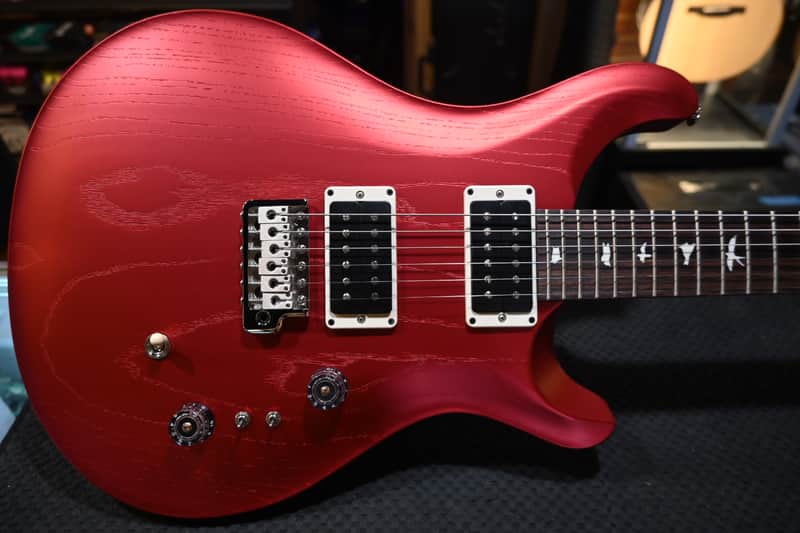 PRS CE 24-08 Swamp Ash Limited Edition - Red Apple Metallic Satin #2891 image 1